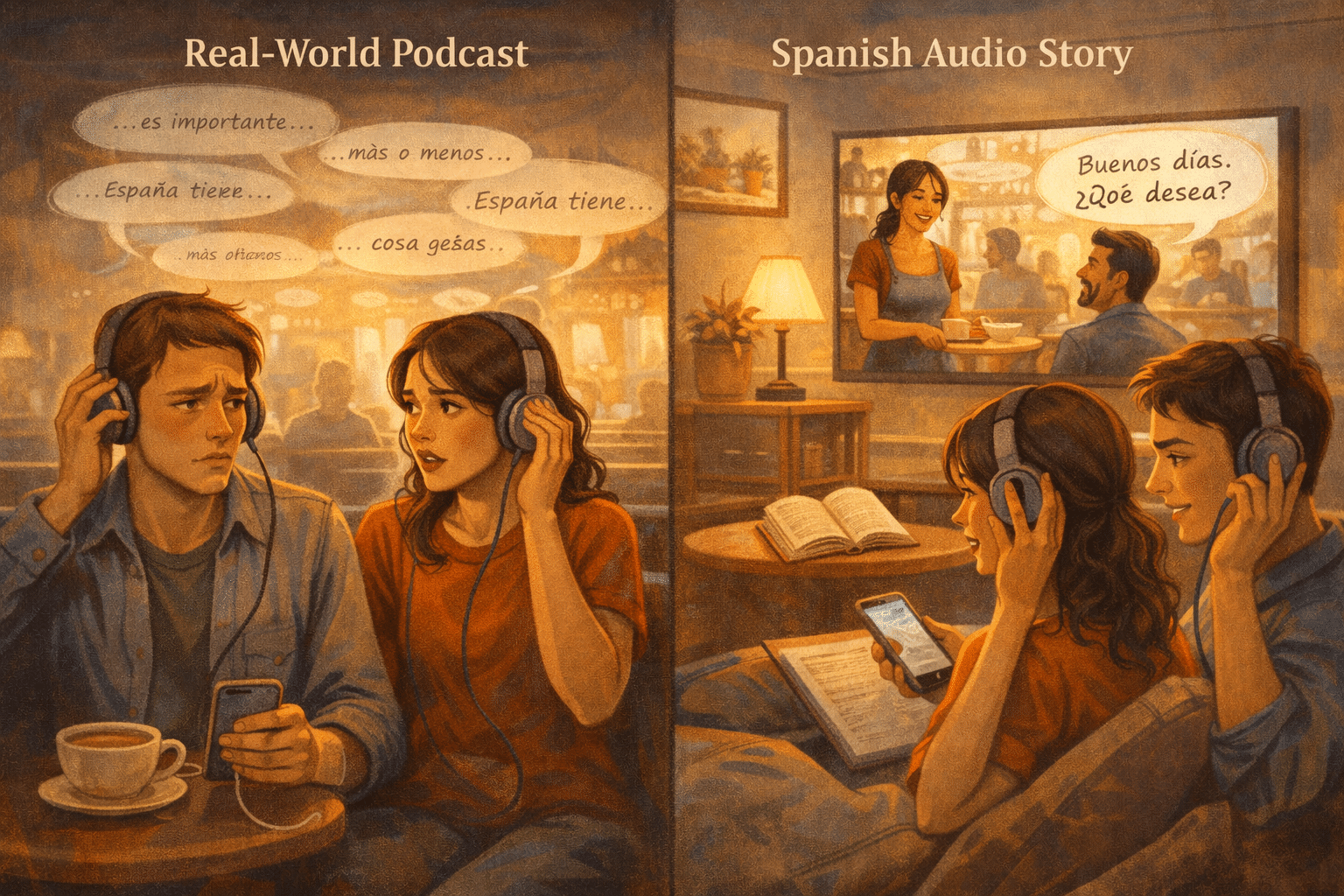 Why Podcasts Feel Hard — But Story Audio Doesn’t
