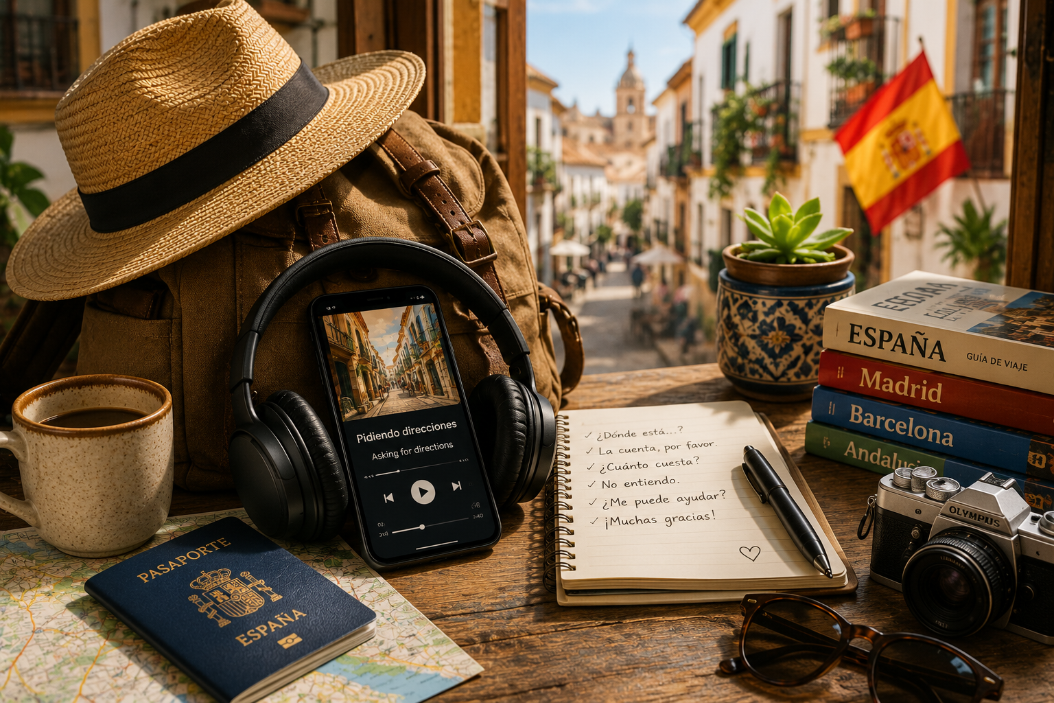 How to Prepare for Travel to Spain Using Stories and Audio