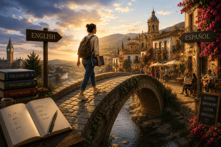 How Bilingual Stories Help Adults Learn Spanish Naturally