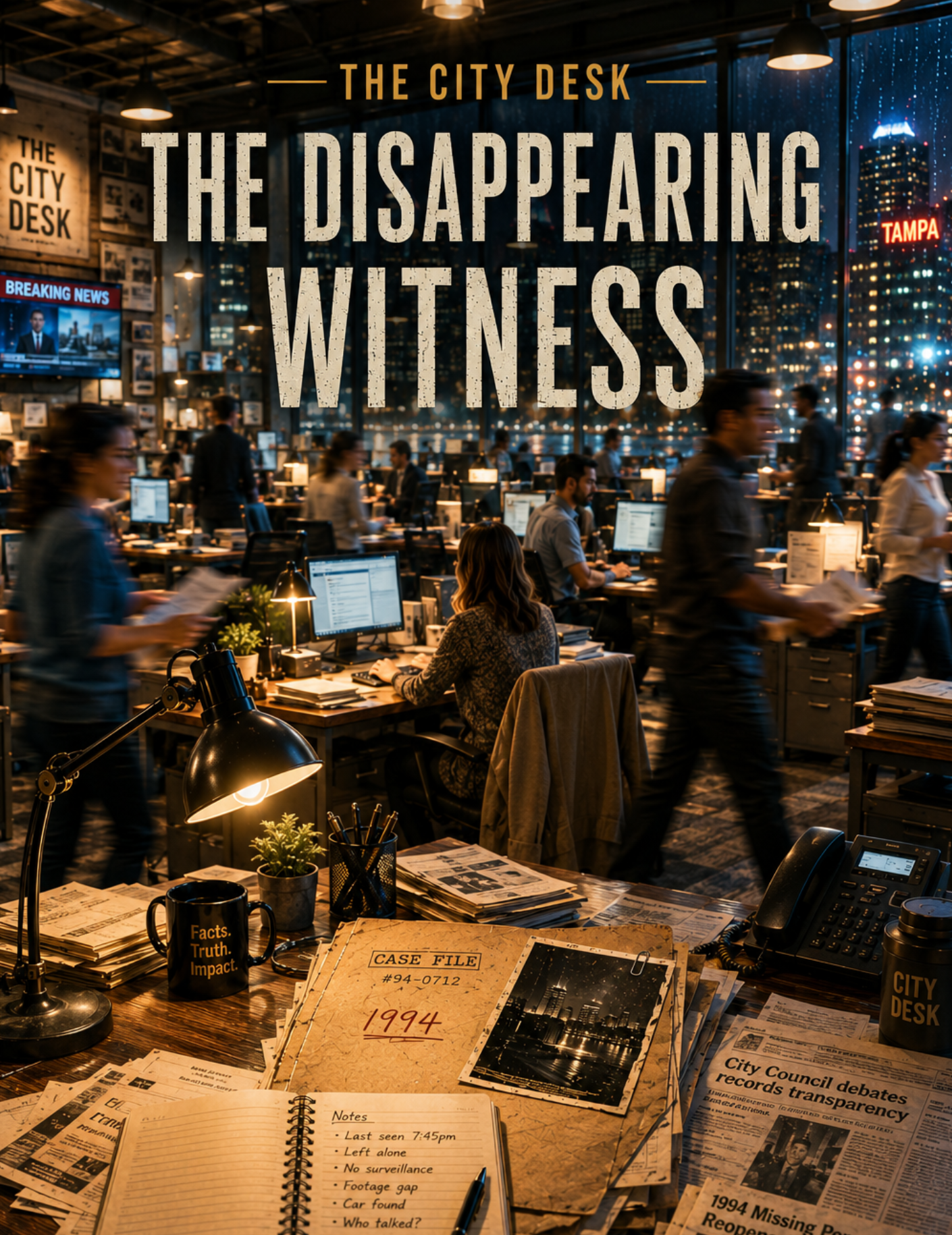 The City Desk: The Disappearing Witness | Aprende inglés con historias